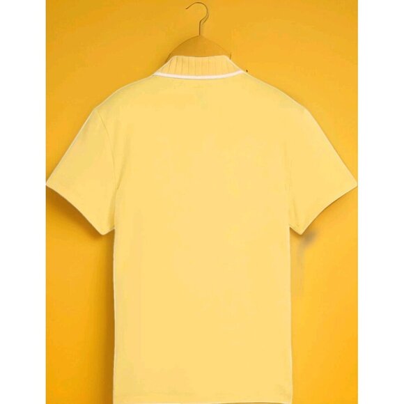 Puma X Dani Dazey Women's Cloudspun Bridges Golf Polo Yellow XS New CR50 NWT - Picture 2 of 4